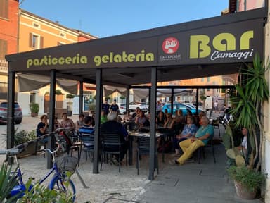 Bar Camaggi al tramonto